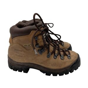 Zamberlan Gore-Tex Hiking Boots Womens 8 Brown Leather Vibram Made in Italy